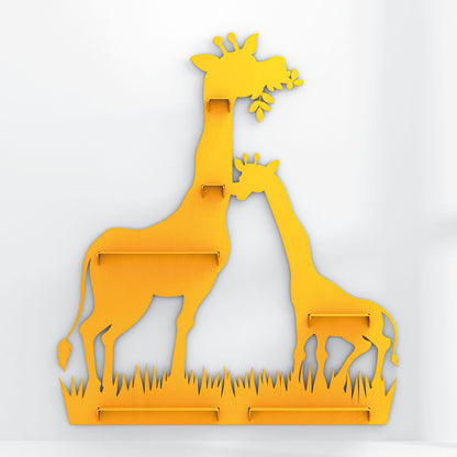 Hörspielwürfel-Regal: Giraffe