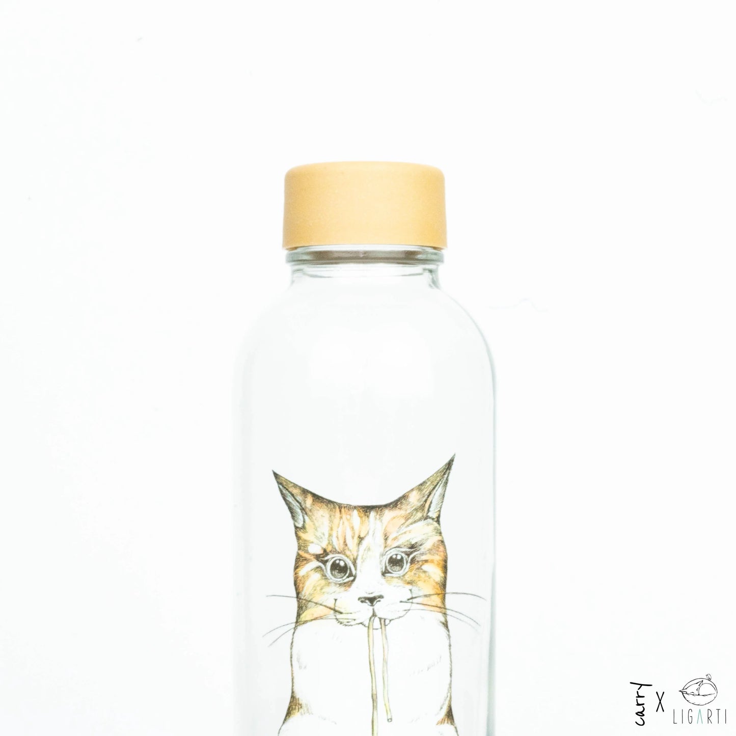 0,7L RAMEN CAT Glasflasche