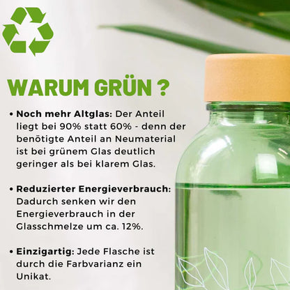 0,7L GREEN HARMONY Glasflasche