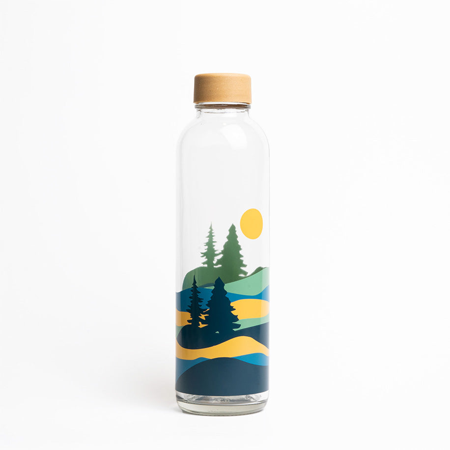 0,7L FOREST SUNSET Glasflasche