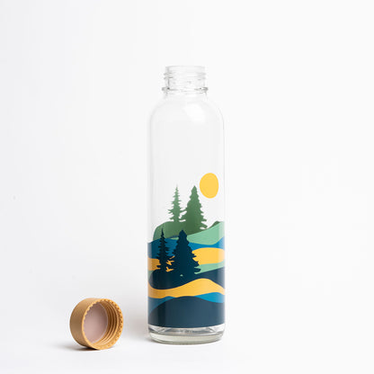 0,7L FOREST SUNSET Glasflasche