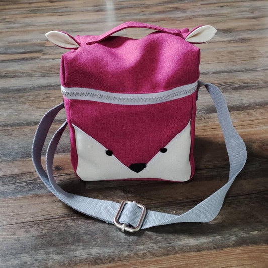 Hörspielwürfel Tasche - "Fuchs/Magenta"